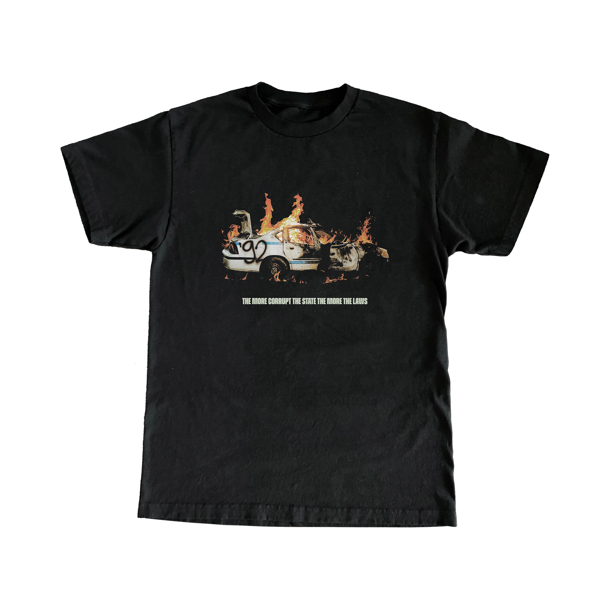 '92 Car Black T-Shirt