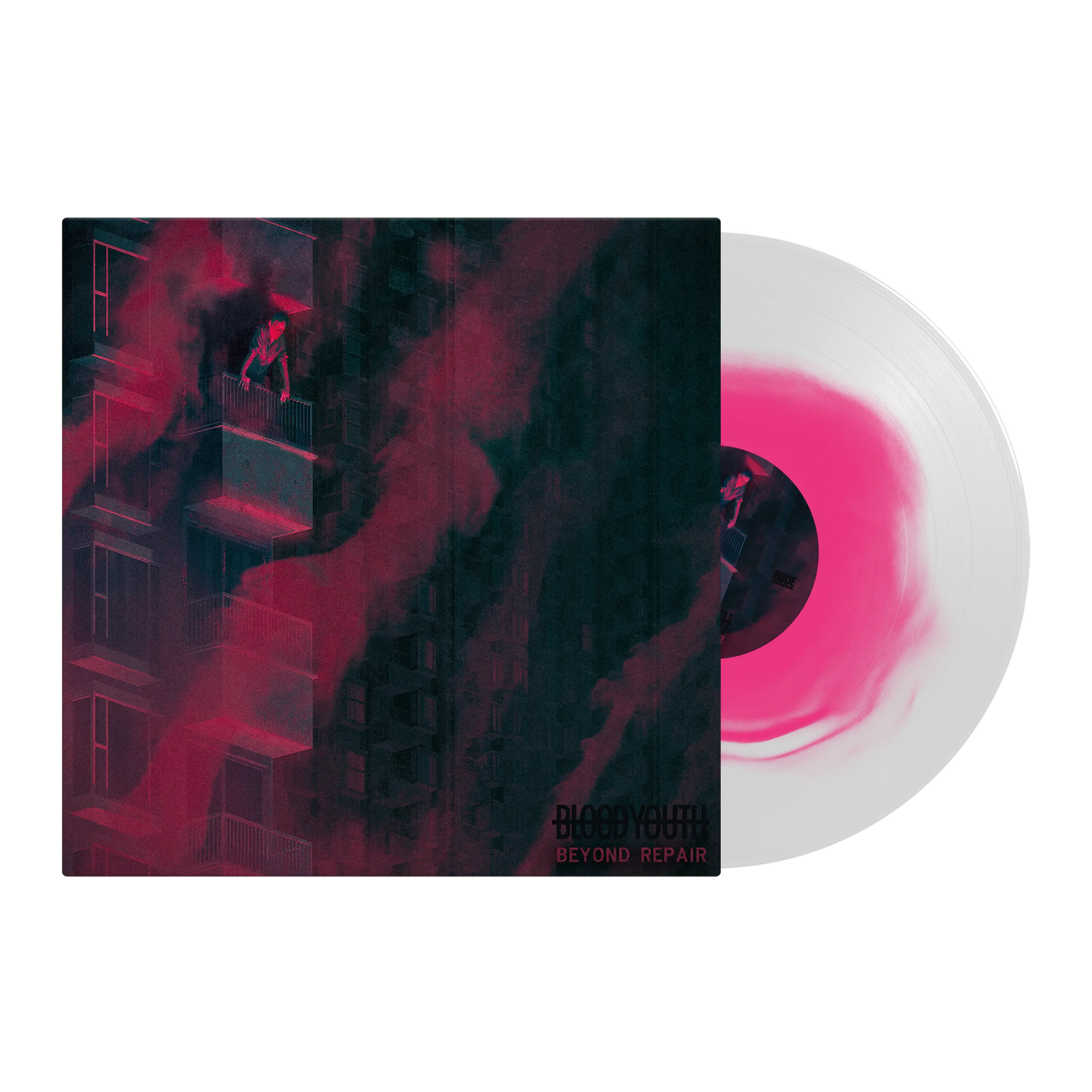 Beyond Repair Magenta in Clear LP