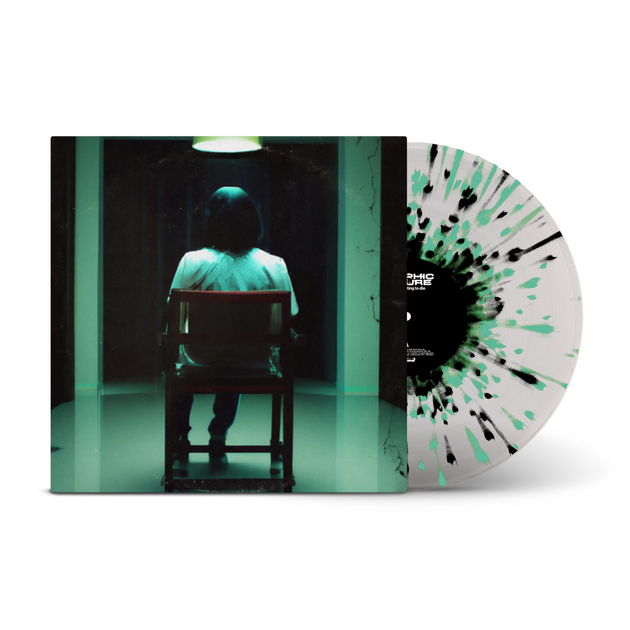 A Mind Waiting To Die Transparent with Black & Green Splatter LP