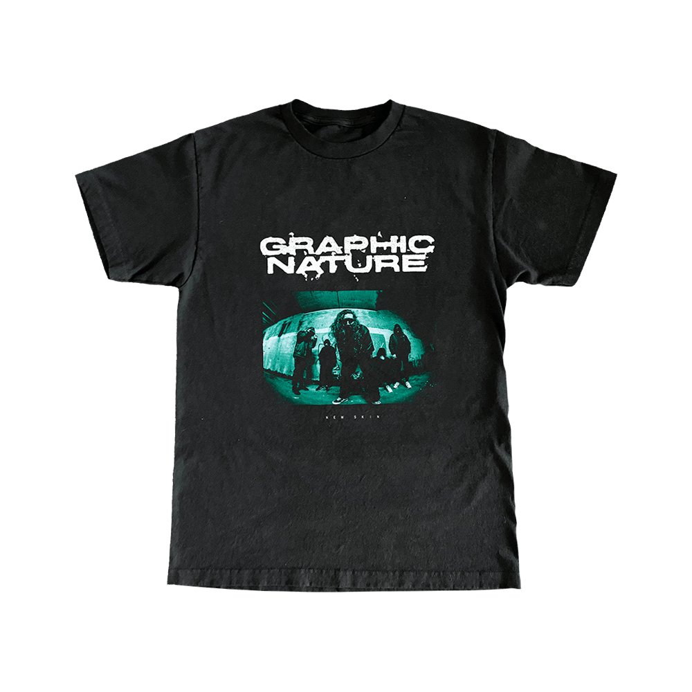 new skin Picture Black T-Shirt
