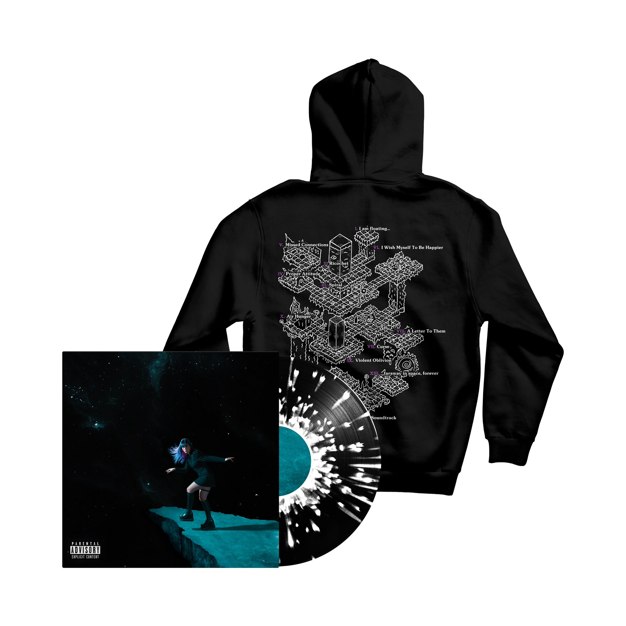 Violent Oblivion Vinyl + Hoodie Bundle