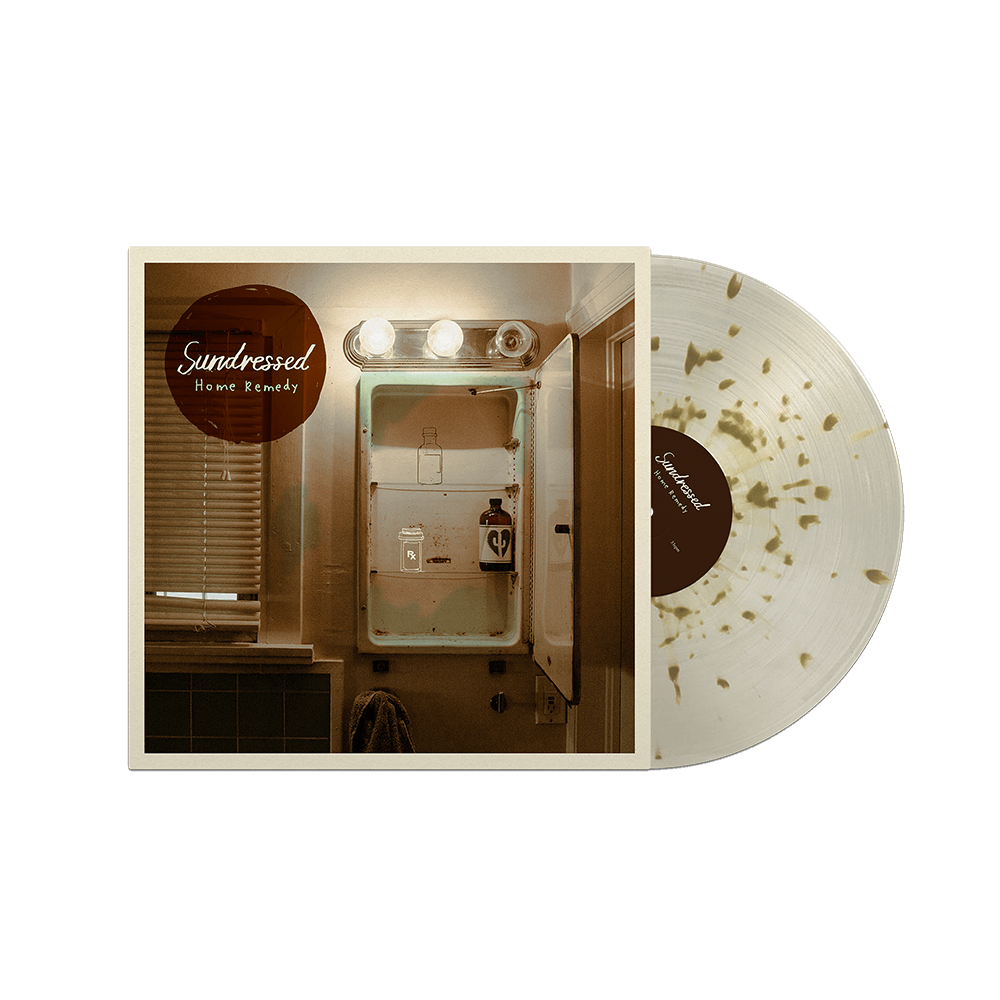 Home Remedy Clear w/ Gold Splatter LP