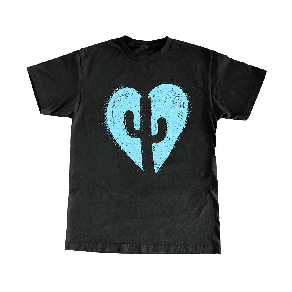 Heart Black T-Shirt