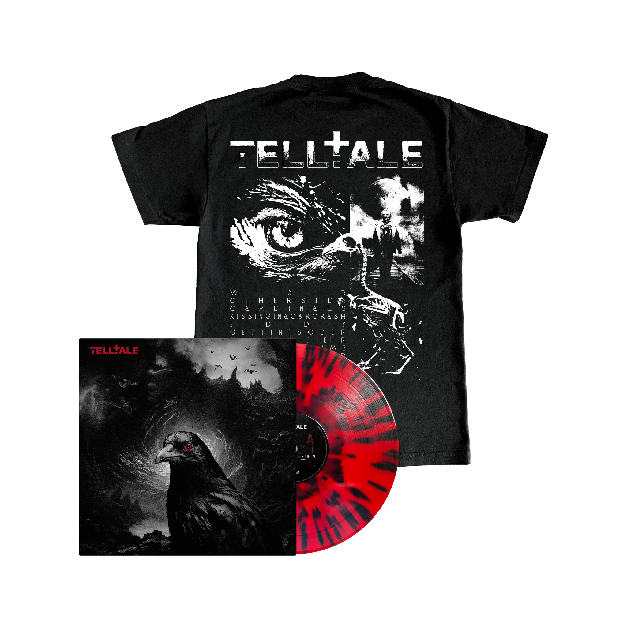 Telltale Vinyl + Black Tee Bundle
